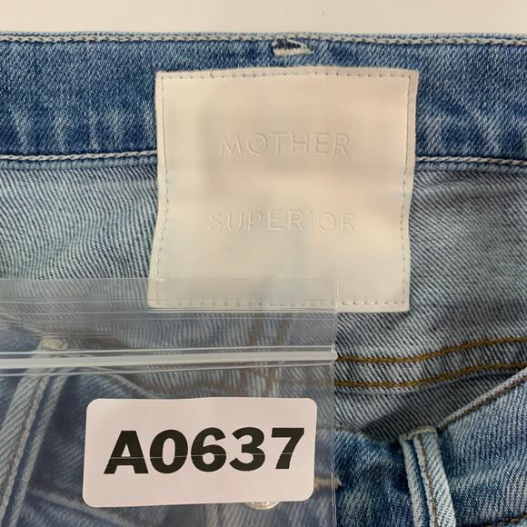 Mother 25 The Hustler Ankle Fray Crashing Hard High Rise Mother Superior - Picture 11 of 12